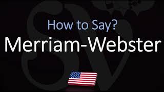 How to Pronounce Merriam Webster CORRECTLY [upl. by Andi572]