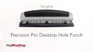 Swingline Precision Pro Desktop Hole Punch [upl. by Alvira]