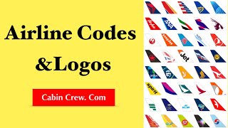 Airline Codes amp Logos IATA2021 [upl. by Atilek]