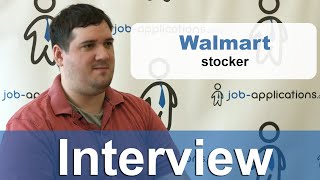 Walmart Interview  Stocker [upl. by Rramel]