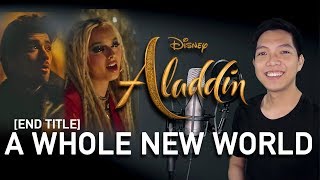 A Whole New World ZAYN Part Only  Karaoke  Aladdin [upl. by Valentin]