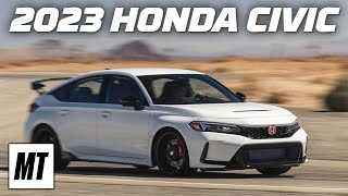 NEW 2023 Honda Civic Type R First Drive  MotorTrend [upl. by Gena855]