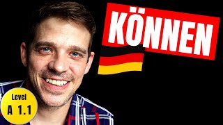 Modalverb KÖNNEN  The German modal verb quotcanquot fully explained [upl. by Morvin]