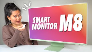 Samsung Smart Monitor M8 What Can It Actually Do [upl. by Alrahs]