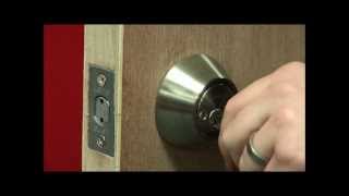 Lane Security™ Deadbolt Installation [upl. by Eisset]