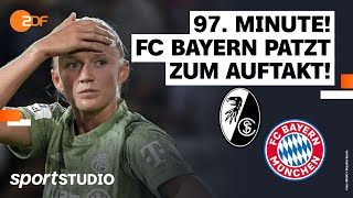 SC Freiburg – FC Bayern München  FrauenBundesliga 1 Spieltag Saison 202324  sportstudio [upl. by Atram]