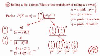 Binomial Distribution EXPLAINED with Examples [upl. by Yi935]