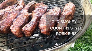 Delicious Country Pork Ribs on the Grill [upl. by Amapuna178]