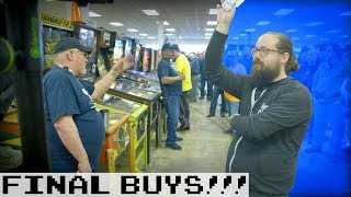 Final Buys and Pinball  BIDDING Part 5 March 19 Arcade Auction [upl. by Cedric881]