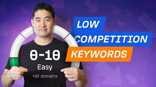 How to Find Low Competition Keywords for SEO [upl. by Ayotac]