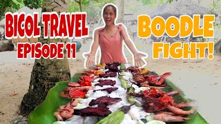 Fresh Seafood Boodle Fight  Rosemarie Vega [upl. by Ellenahc]