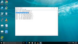 How to ping multiple servers using batch script file [upl. by Alysa849]