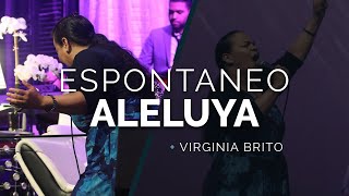 NO PODIAMOS DECIR NADA MAS QUE ALELUYA  Pastora Virginia Brito ft Ministerio Judá [upl. by Punke]