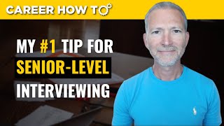 My Favorite SeniorLevel Job Interview Tip [upl. by Nettie]