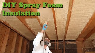 DIY Spray Foam Insulation  What You Need to know Before You Start [upl. by Nikki]