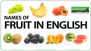 Fruit in English  Learn English Vocabulary about Fruit with Pictures [upl. by Keraj321]