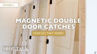 How Do Magnetic Double Door Catches Work  Baird Brothers Fine Hardwoods [upl. by Tawney]