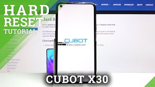 How to Hard Reset CUBOT X30 – Factory Reset [upl. by Gibrian]