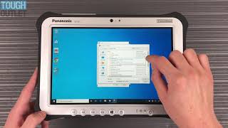 Panasonic Toughpad FZG1 How to reprogram quotA1quot and quotA2quot tablet buttons [upl. by Dnalerb]