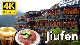 Jiufen Taiwan Part 1 Street Food at Spirited Away Village 九份老街 [upl. by Taimi322]