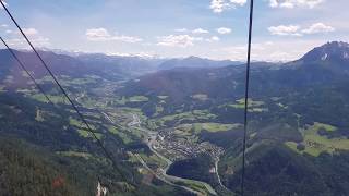 Eisriesenwelt werfen salzburg österreich Seilbahn Impressionen Deutsch [upl. by Esbensen594]