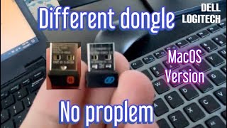 Lost Dongle of Wireless Mouse amp Keyboard Dell Different Replacement Usb Receiver MacOS Version [upl. by Akinek475]