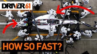 F1 Pit Stop In 2Seconds An InDepth Analysis [upl. by Ainerol]