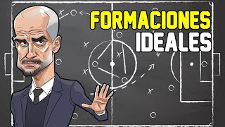 Formaciones IDEALES para GANAR en el FÚTBOL [upl. by Kleeman71]