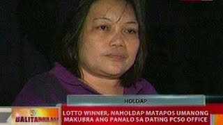 BT Lotto winner naholdap nang makubra ang panalo sa dating PCSO office [upl. by Shurlocke535]