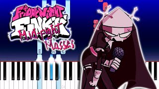 Parish  Friday Night Funkin MidFight Masses Piano Tutorial [upl. by Ardys699]