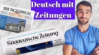 Besser Deutsch lesen  Deutsche Zeitungsartikel  Wortschatz B1 B2 C1 [upl. by Hardy46]