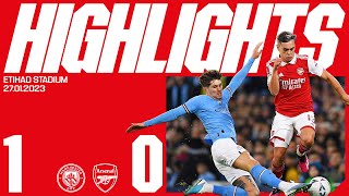 HIGHLIGHTS  Manchester City 10 Arsenal [upl. by Crespi158]