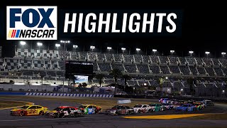 2021 Busch Clash at Daytona  NASCAR ON FOX HIGHLIGHTS [upl. by Trude]