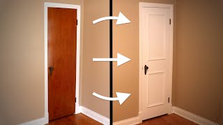 How to update an old interior door [upl. by Hayidah]