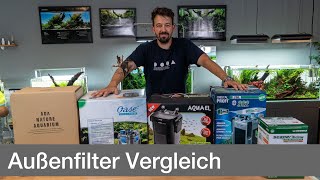 Außenfilter Vergleich  Der BESTE Filter für dein AQUASCAPE  Liquid Nature [upl. by Nnylyrehc]