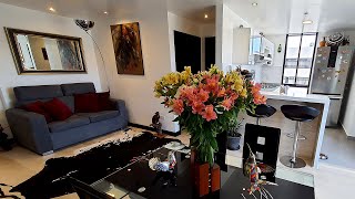 HOUSE TOUR  Moderno departamento de 50 metros cuadrados [upl. by Ytsanyd]