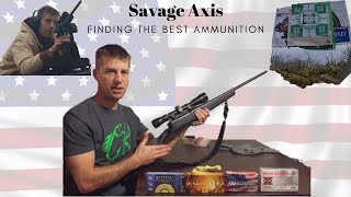 Savage Axis 243  Finding the Best Ammunition [upl. by Aivatnuahs]