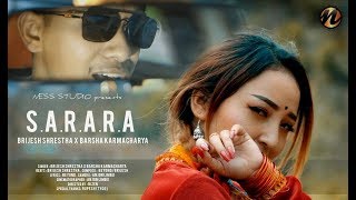 quotSararaquot Brijesh Shrestha x Barsha Karmacharya Official Video [upl. by Sethi]