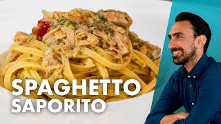 Spaghetto saporito RICETTA DELICIUOSA [upl. by Lamson]