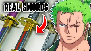 We Unboxed REAL One Piece Swords [upl. by Allred]