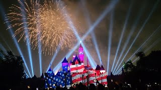 Full Show  Disneyland July 4th 2021 Fireworks  Best View  Independence Day amp Mickey’s Mix Magic [upl. by Avrom]