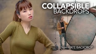 Collapsible Backdrops  A Must Have from Kate Backdrop [upl. by Sheffield]