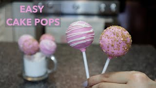 Easy Cake Pop Tutorial [upl. by Gnohc]