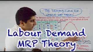 Demand for Labour  Marginal Revenue Product MRP [upl. by Deys410]