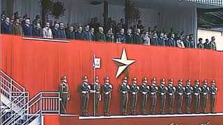 1985 Parade Military National Anthem Czechoslovakia amp URSS [upl. by Eninotna495]