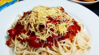 Spaghetti Recipe with Corned Beef [upl. by Hennessey]