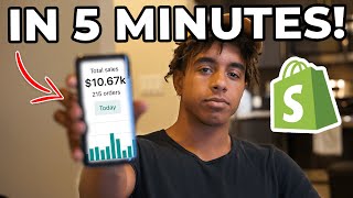 How I Found A 10kDay Shopify Product In 5 Minutes [upl. by Melmon800]