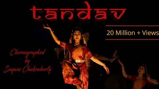 TANDAV  Choreography by Sayani Chakraborty Times music spiritual  Shankar Mahadevan [upl. by Reyna]