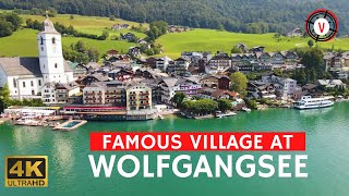 St Wolfgang Austrian Village at Lake Wolfgangsee 🇦🇹 Wonderful Summer Paradise 4K ExploreAustria [upl. by Ocir]