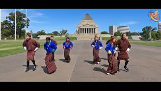 Tribute to His Majesty the King by the Bhutanese living in Melbourne Australia [upl. by Holladay825]